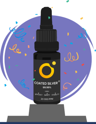 Why we use coated colloidal silver